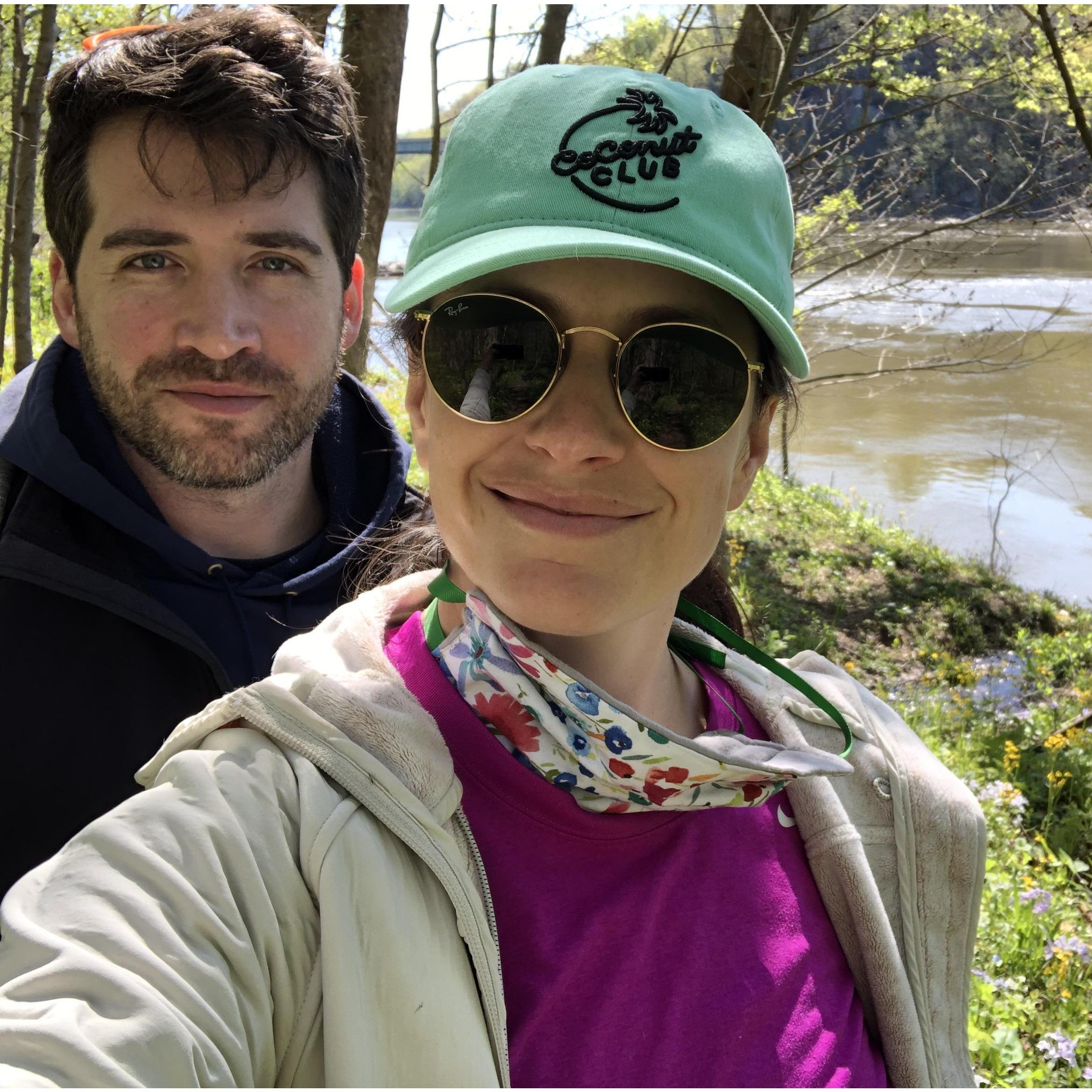 Weekly hikes with Ralphie during quarantine to stay sane- Spring 2020