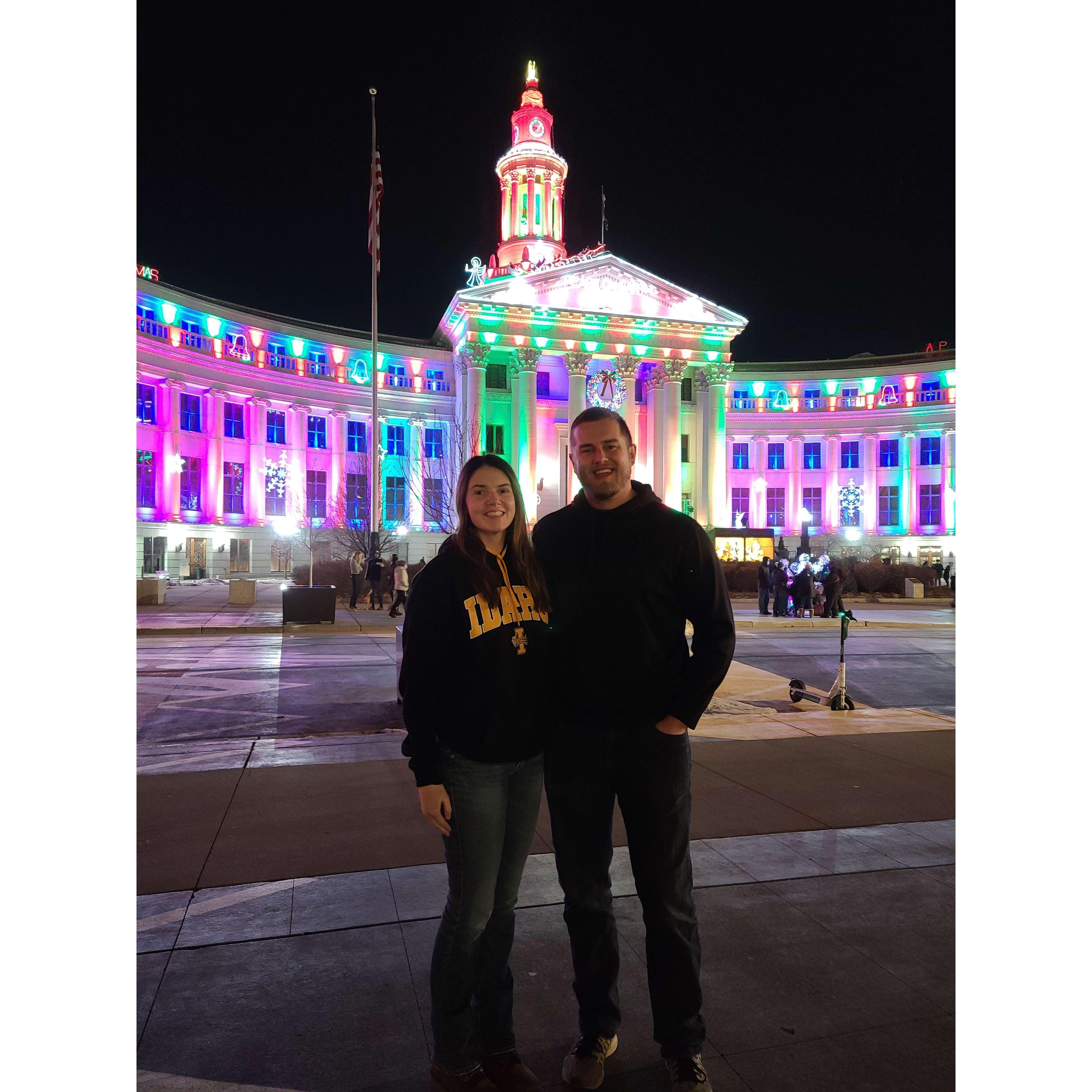 Denver Capital Building at Christmas!