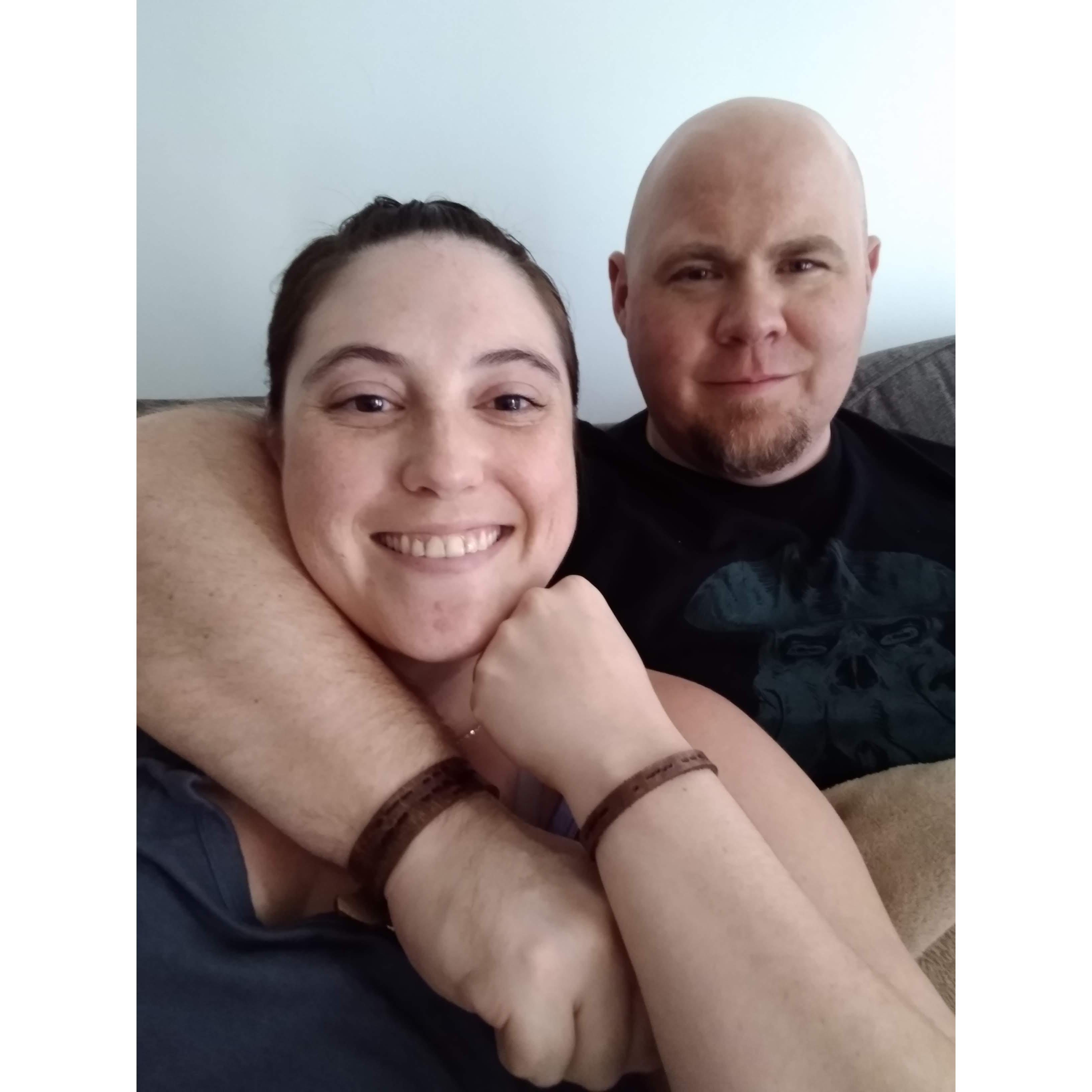 matching engagment bracelets