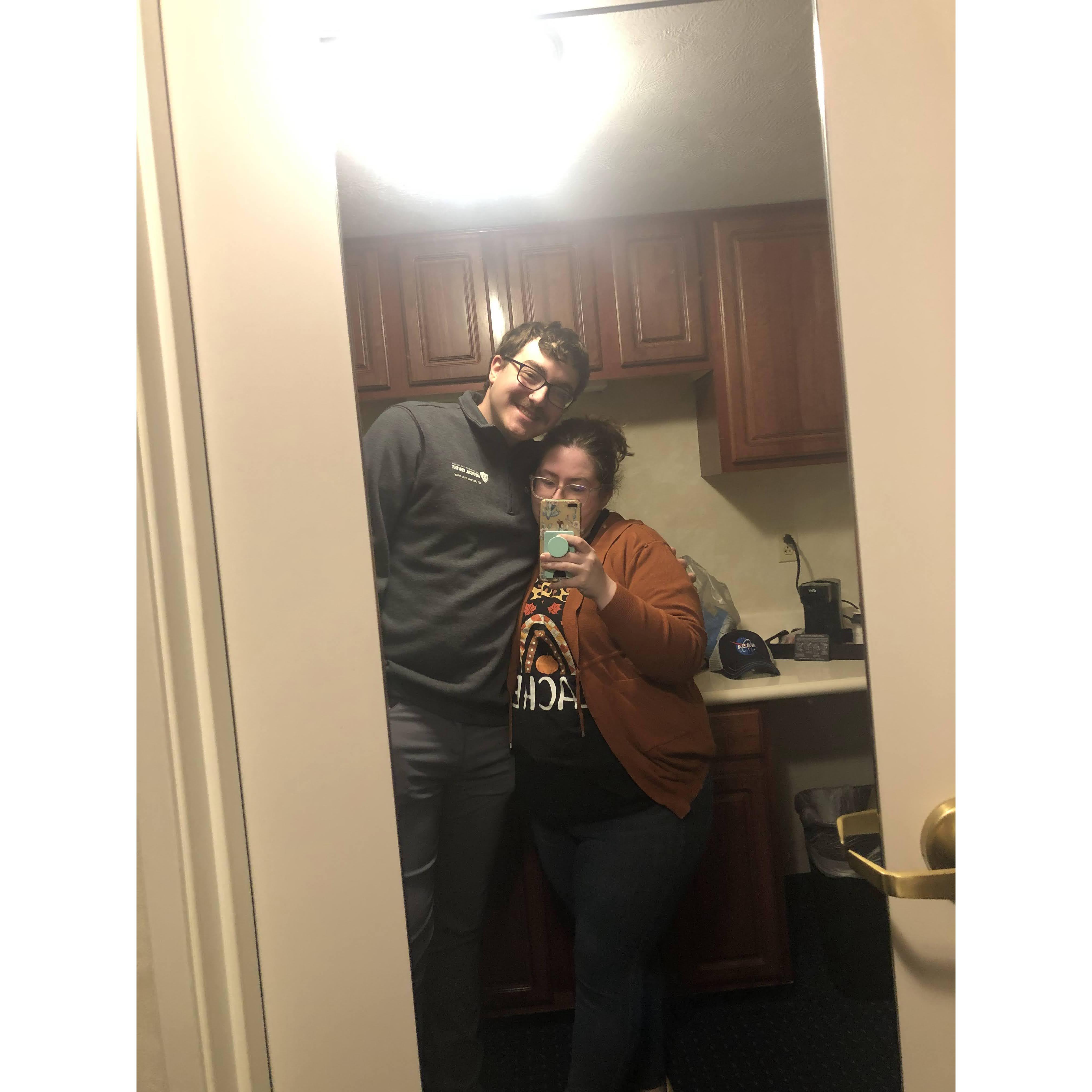 Our first trip to Cleveland together in October of 2022
