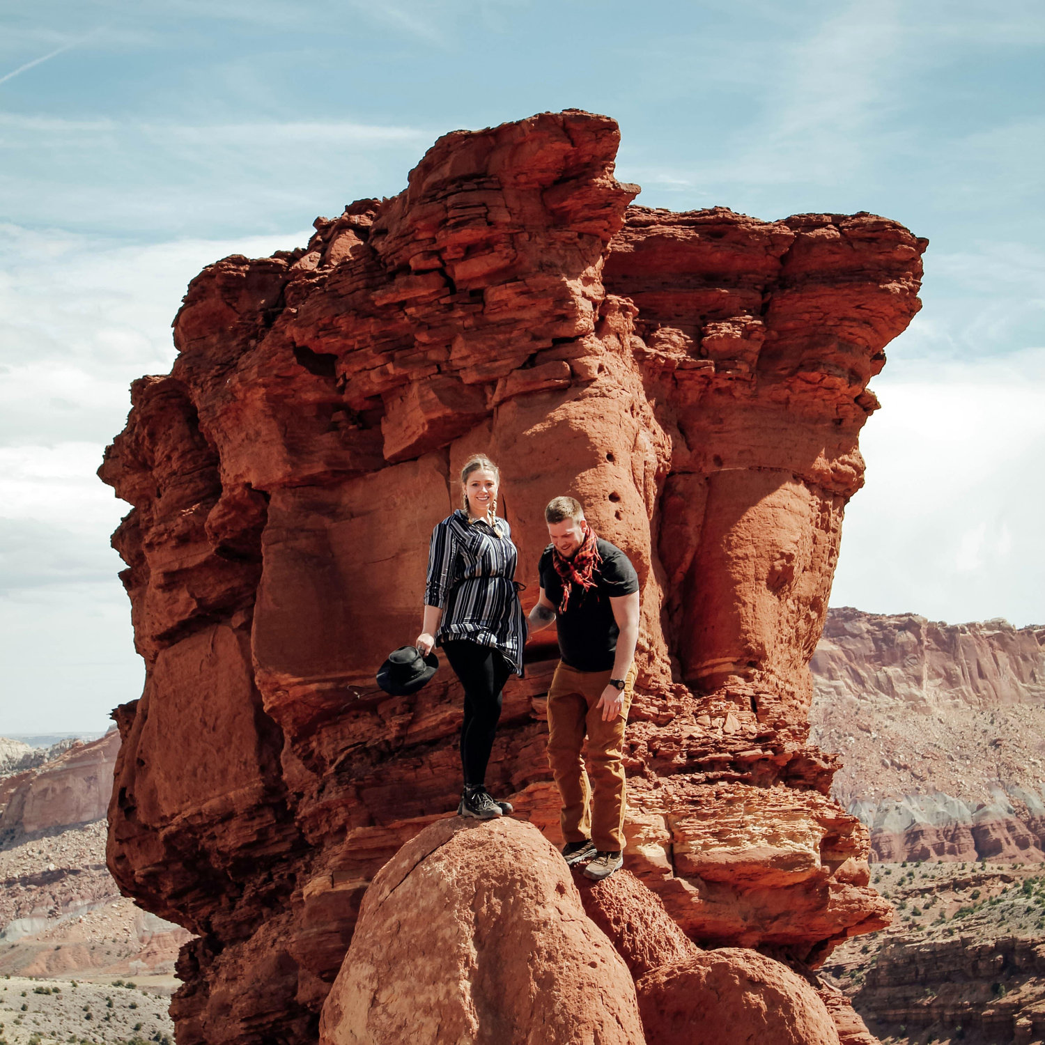 Engaged in Capitol Reef National Park 3/22/17