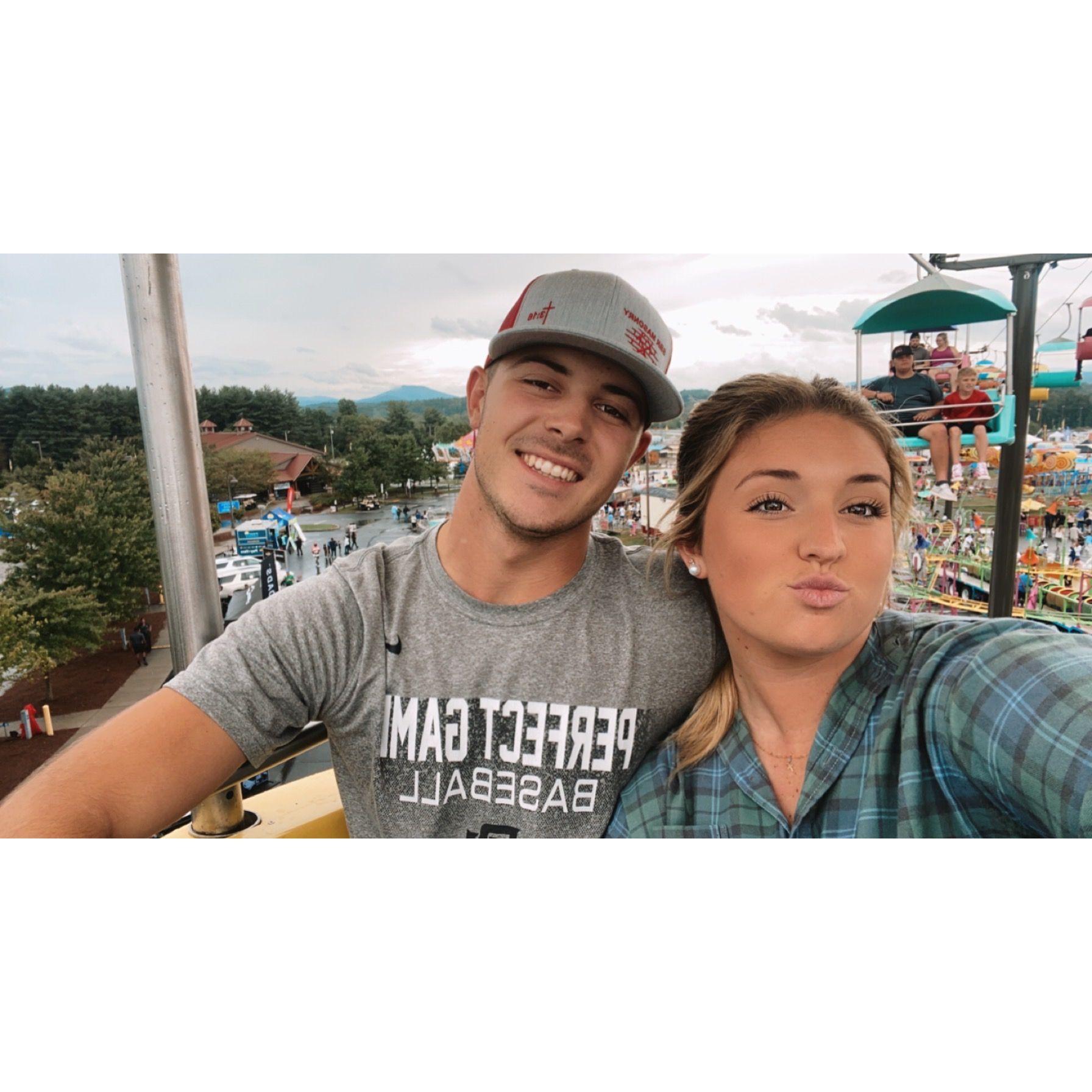 The day we became an official couple!