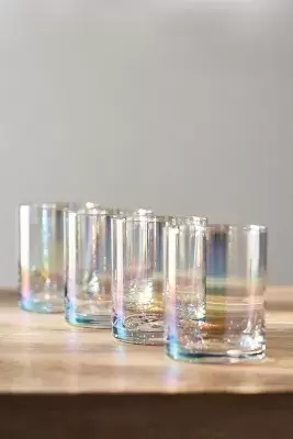 Morgan Double Old Fashioned Glasses, Set of 4