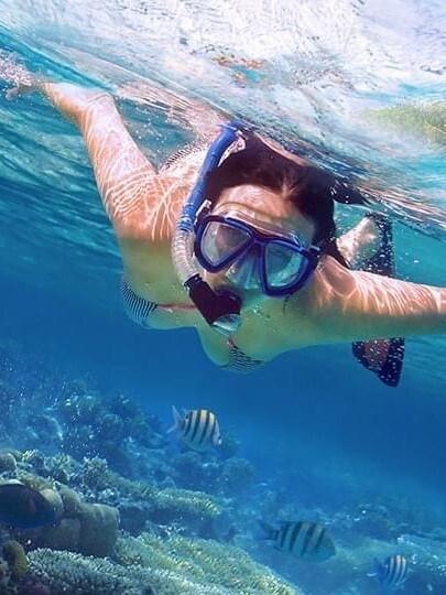 Snorkeling in Virgin Beaches, Oaxaca