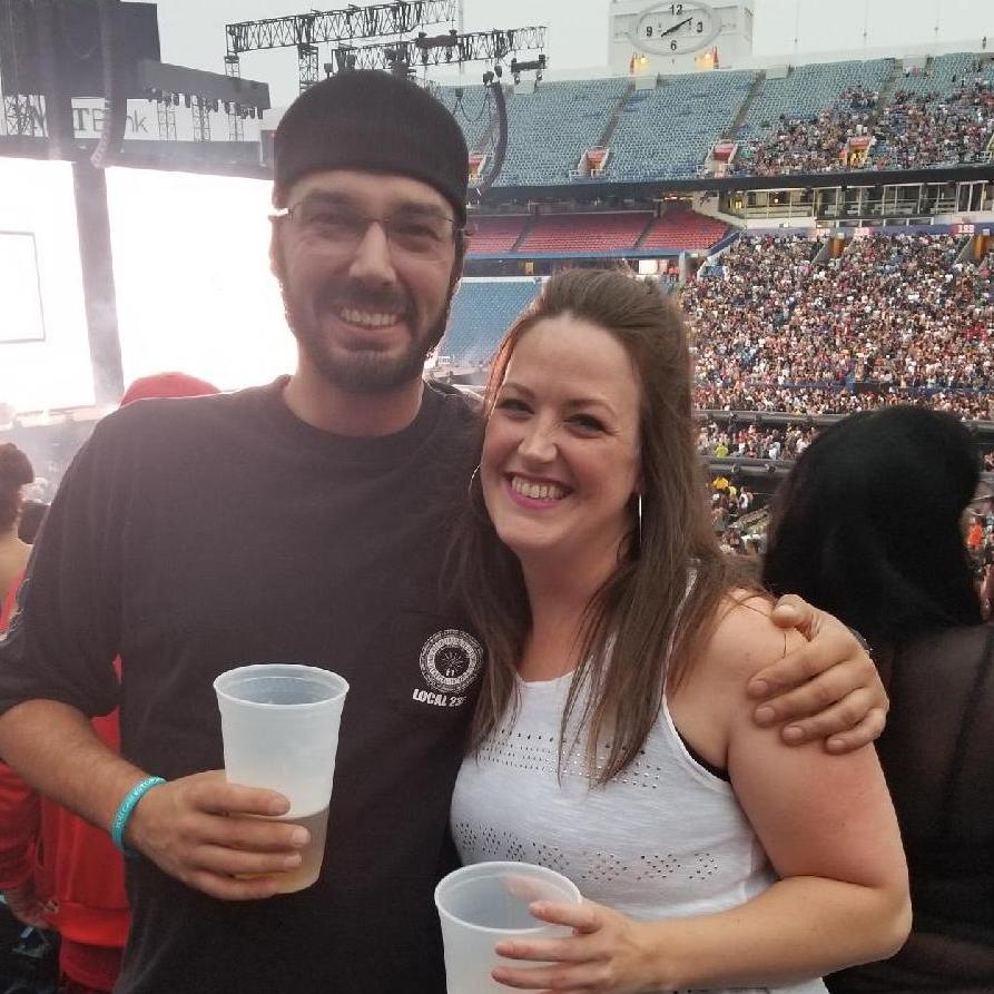 First Concert together. Jay Z and Beyonce