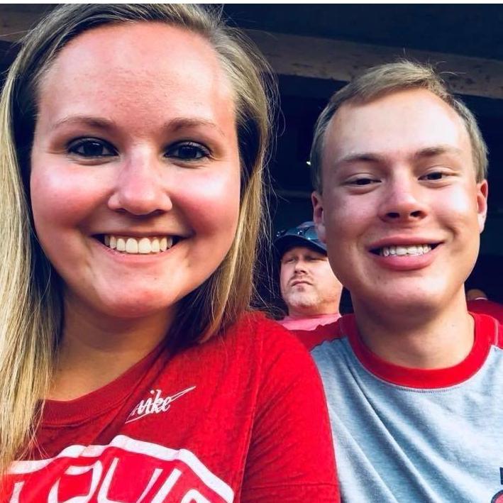 May 2018; Cheering on the St. Louis Cardinals!