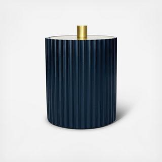 Elle Decor Ridges Resin Cotton Jar