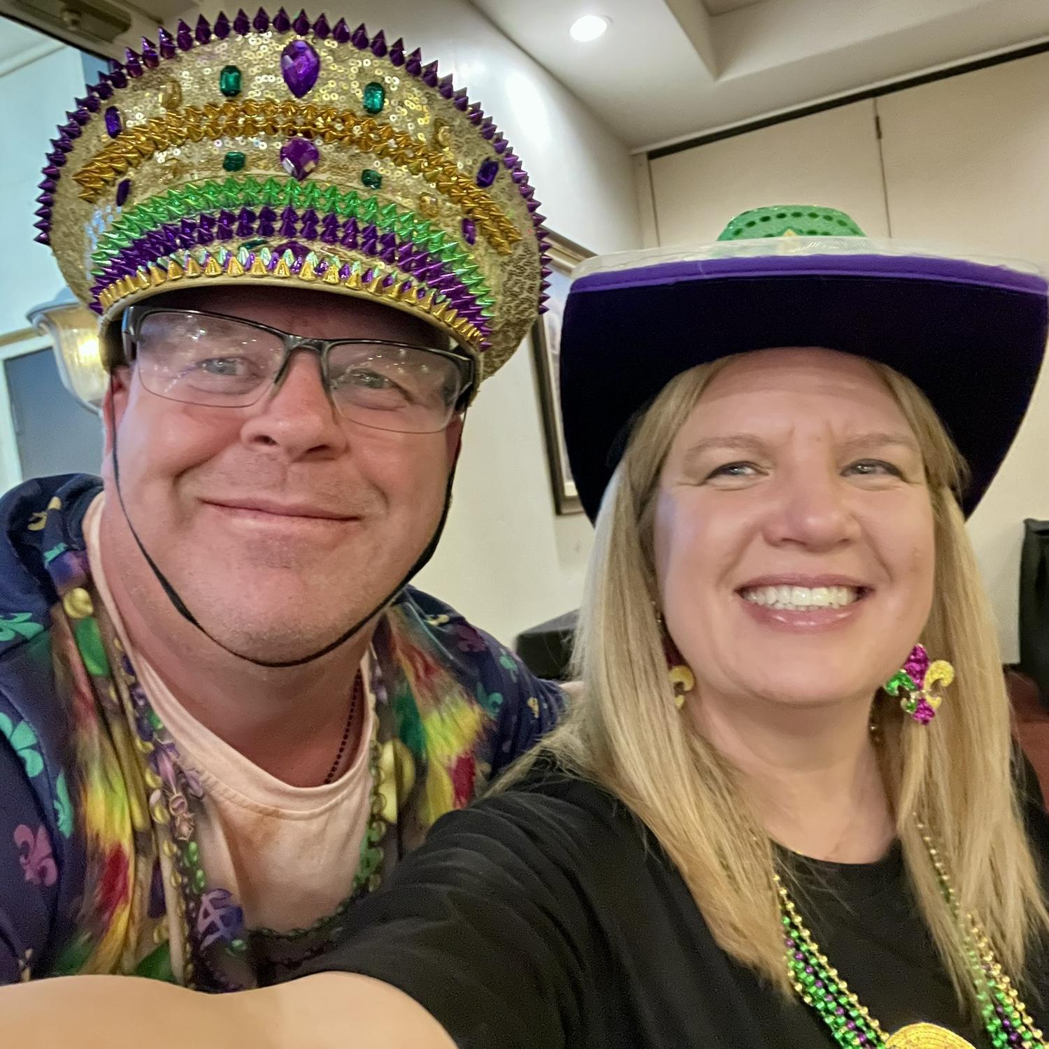 Mardi Gras Party 2/2026 🤩💜💚⚜️