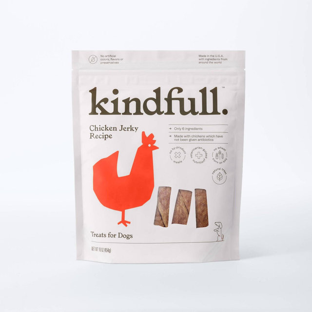 Chicken Jerky Recipe Dog Treats - 16oz - Kindfull™