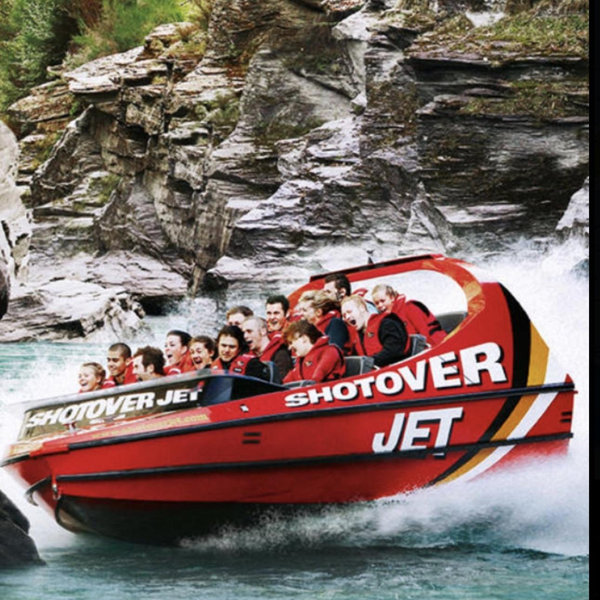 Jet boat tour