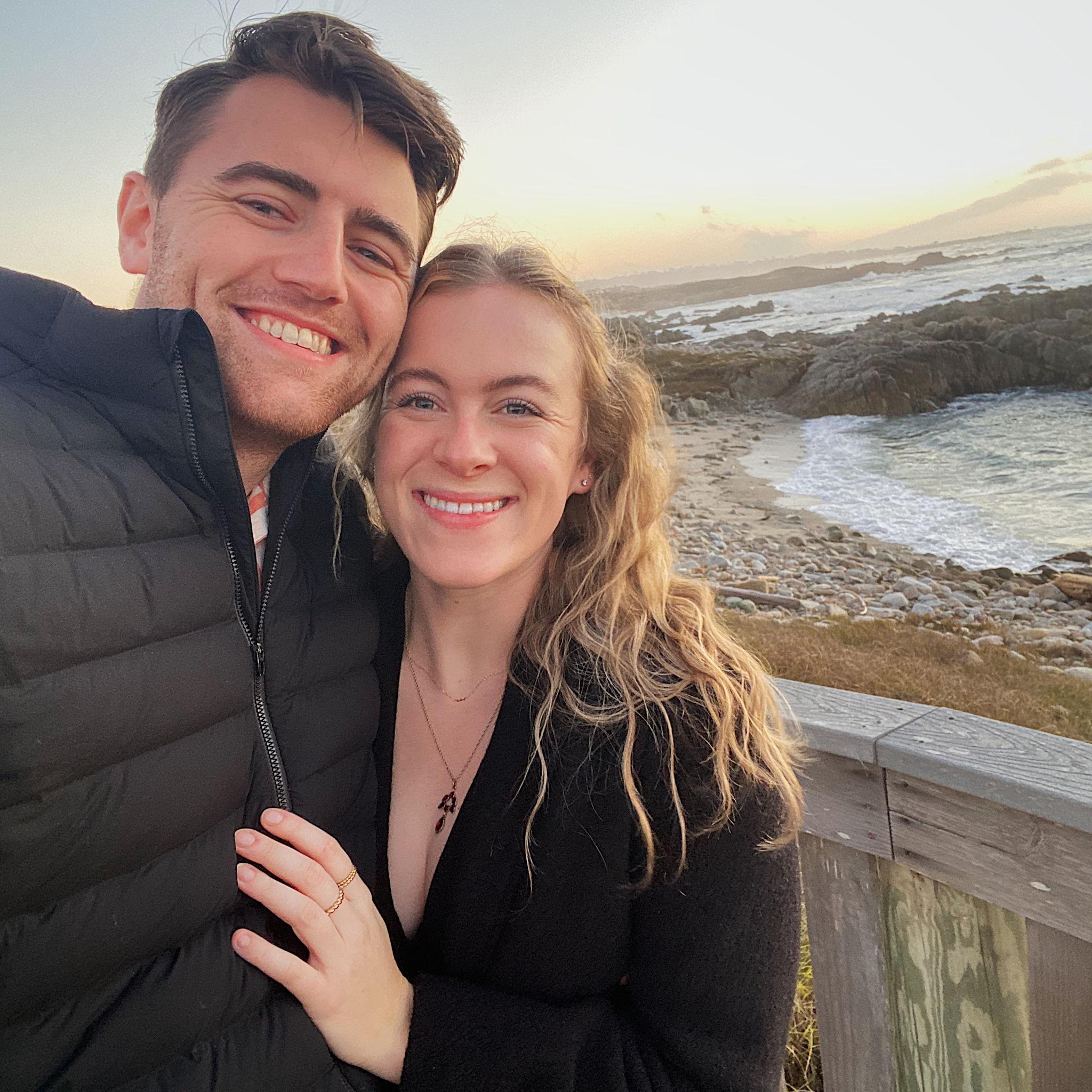Visiting Elizabeth's family in Pacific Grove for Thanksgiving 2023
