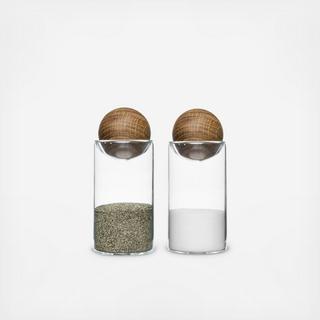 Oval Oak Salt & Pepper Shaker