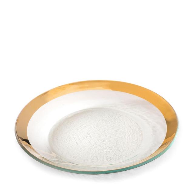 Annieglass Roman Antique Round Bowl