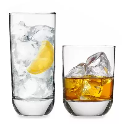 Libbey® Glass Polaris 16-Piece Drinkware Set
