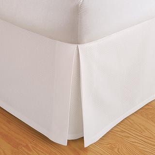 Diamond Pique Bed Skirt