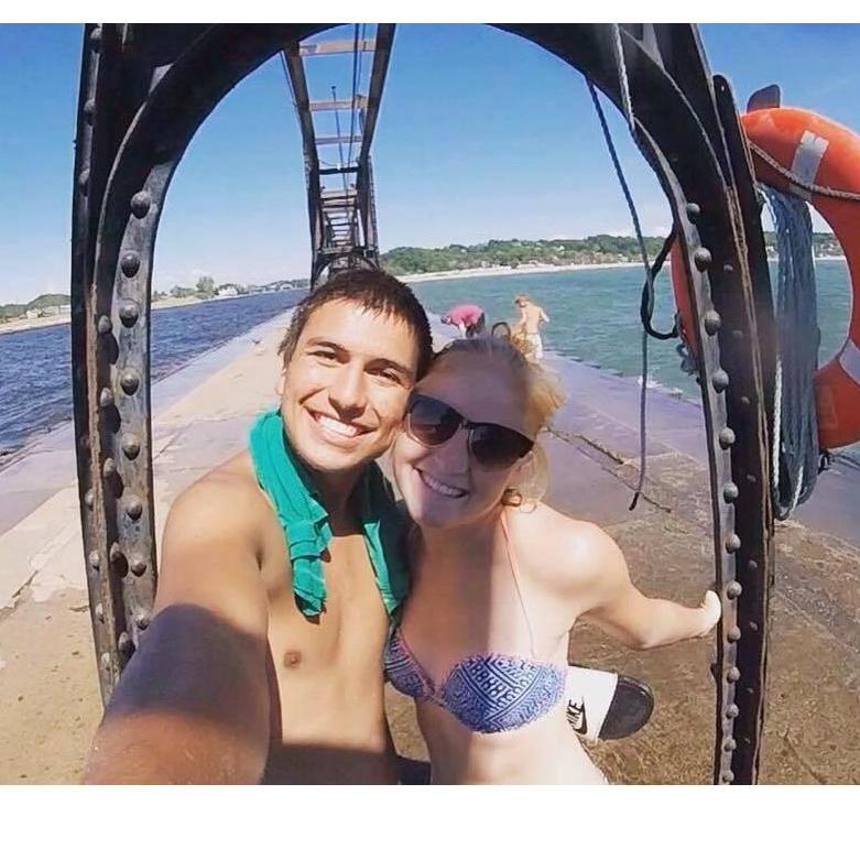 July 2016- Our favorite place to be. Lake Michigan!