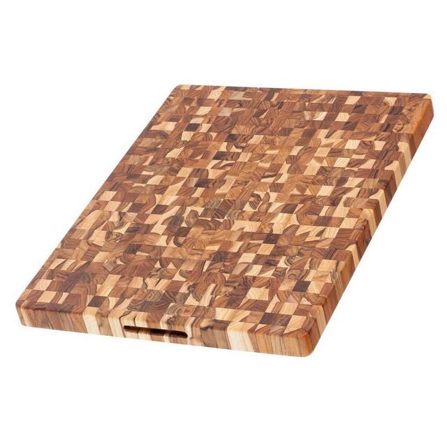 TeakHause Butcher Block Rectangle Cutting Board (L) 332