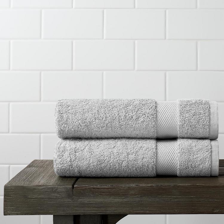 The Wonderfully Plush Organic Cotton 6 Piece Bath Towel Bundle 