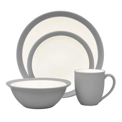 Noritake® Colorwave Curve 4-Piece Place Setting in Slate