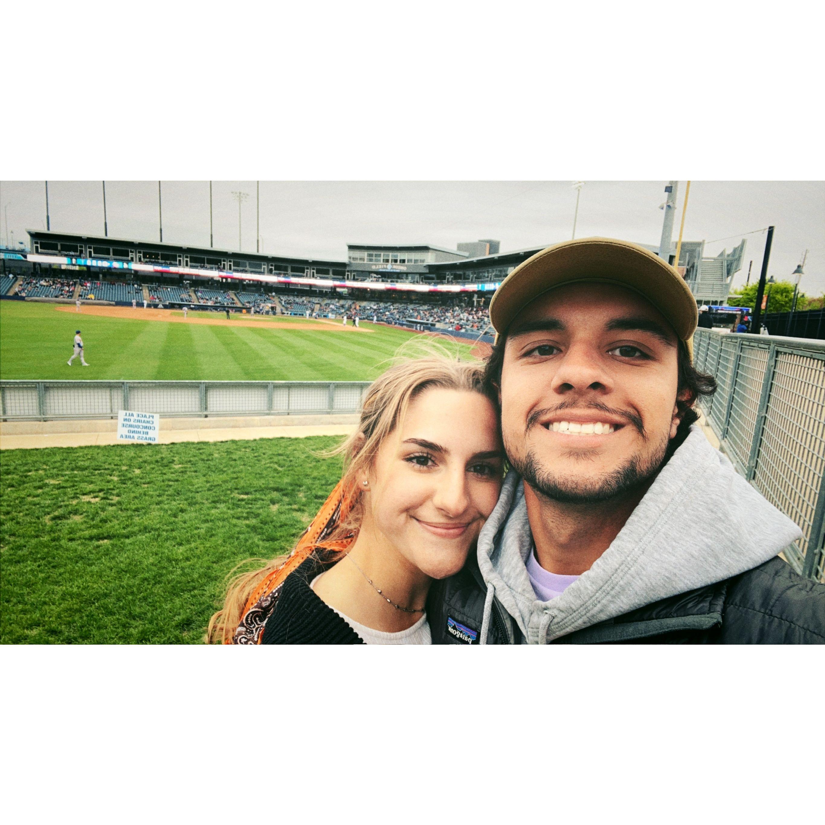 Baseball date in Tulsa!