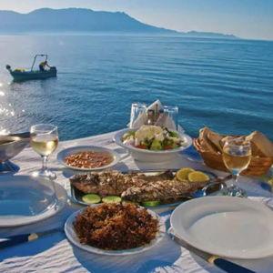 Honeymoon - Dinner out in Crete