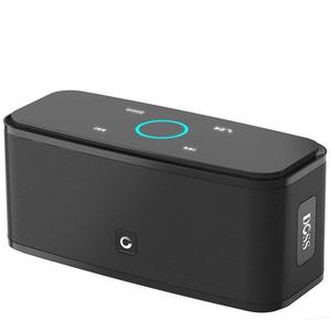 DOSS Touch Wireless Bluetooth V4.0 Portable Speaker with HD Sound and Bass, 12H Playtime, Built-in Mic, Line-in, TF Card, Portable Wireless Speaker Compatible for iPhone, Samsung (Black)