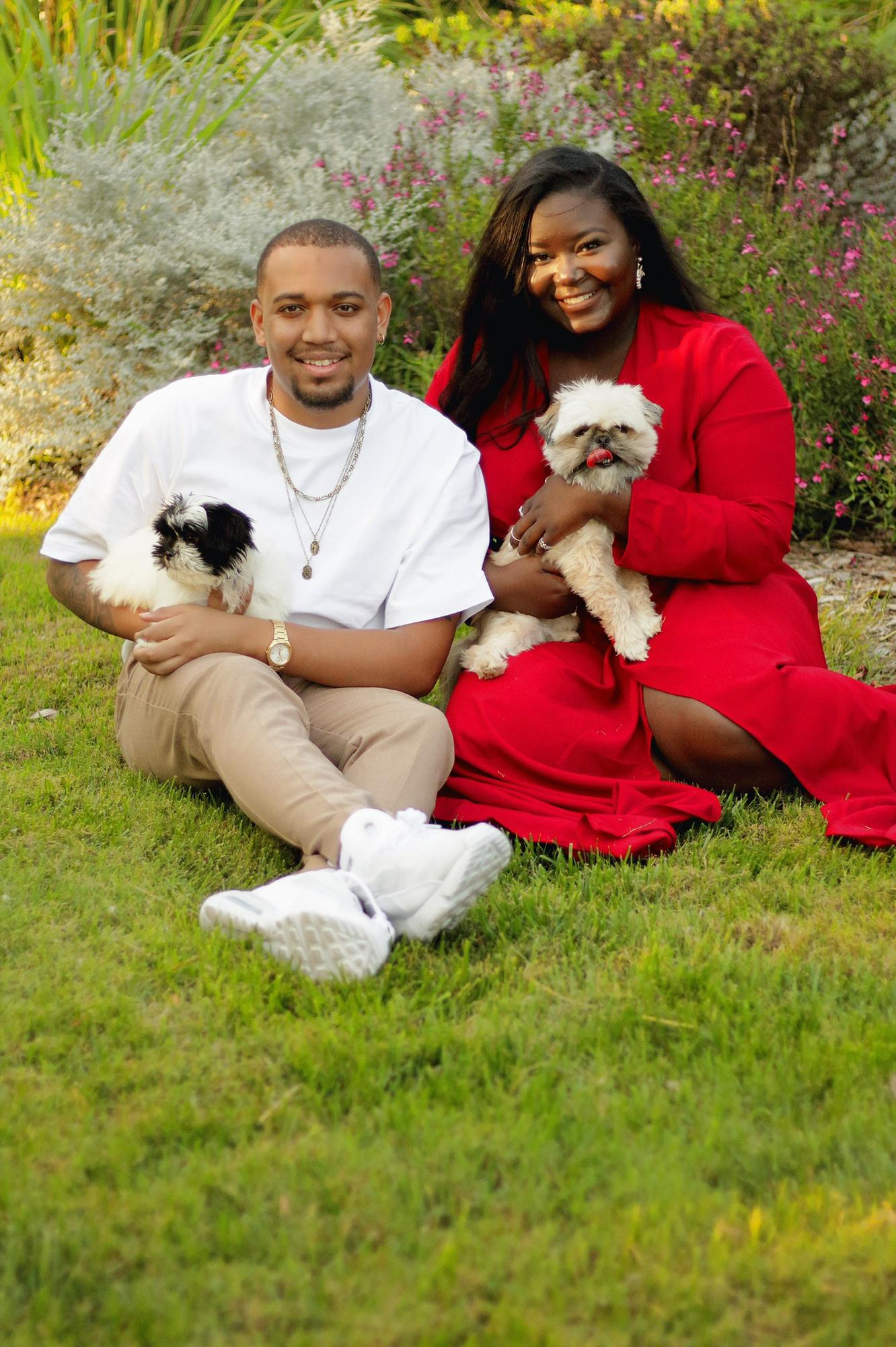 We love our fur babies Sophie & Saint John!