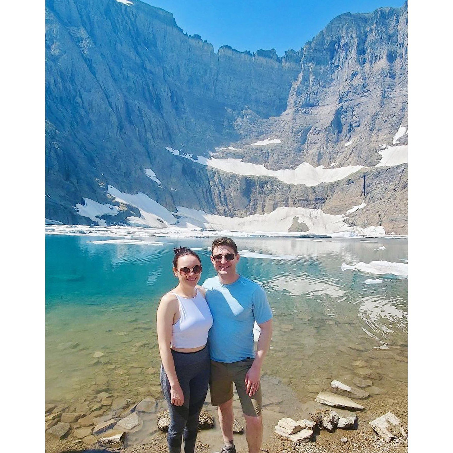 Iceberg Lake in Glacier National Park