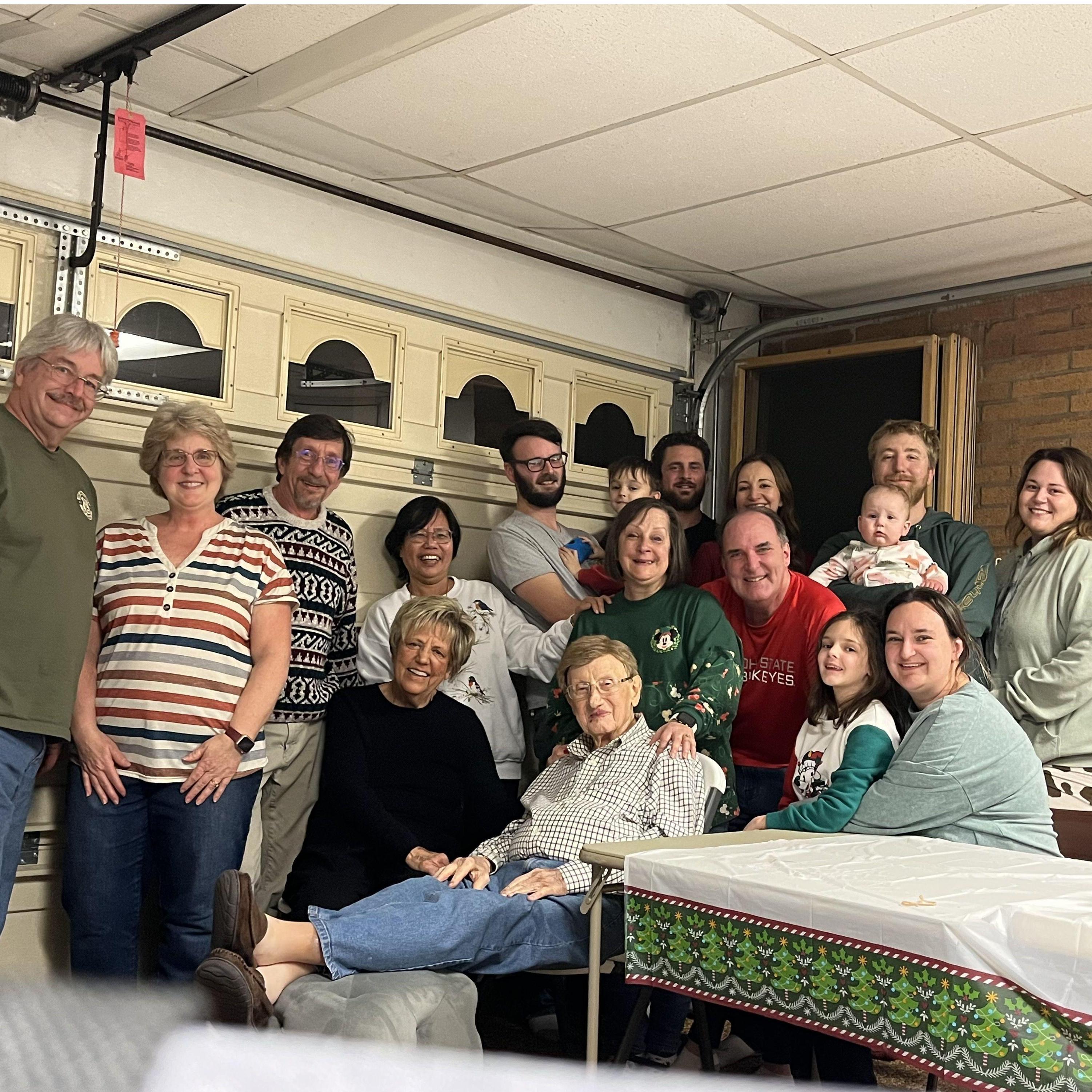 Visiting Carley's grandparents