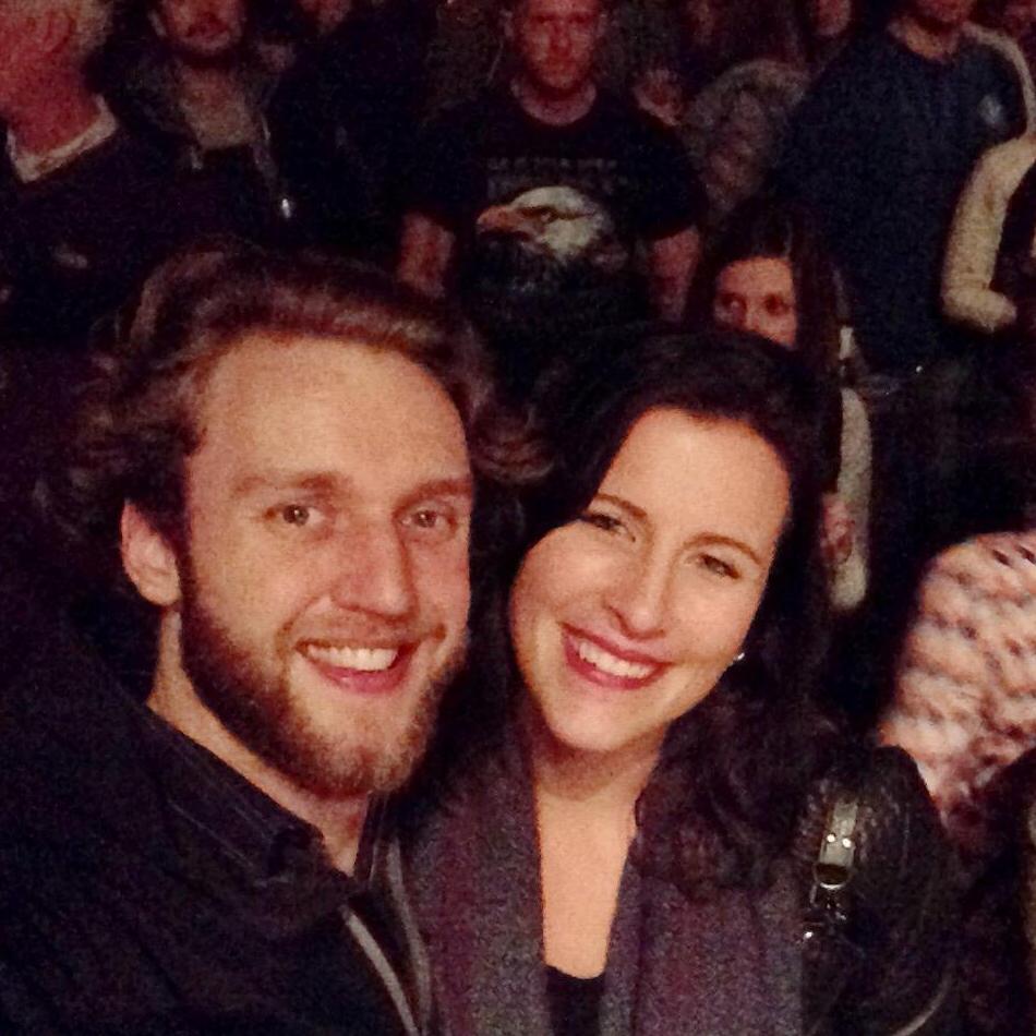 One of our first photos (and concerts) together
