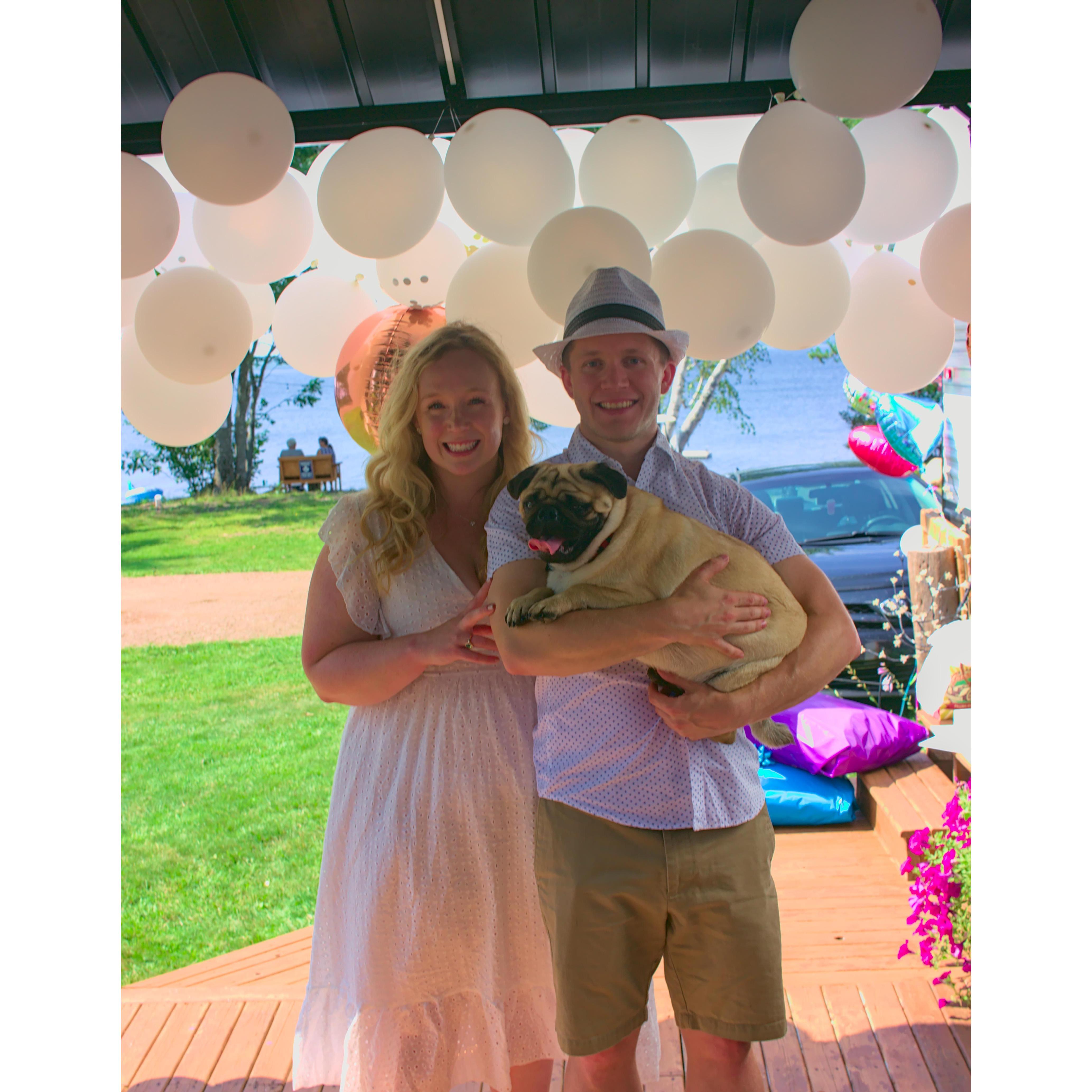 Engagement Party with our beast! August 2021