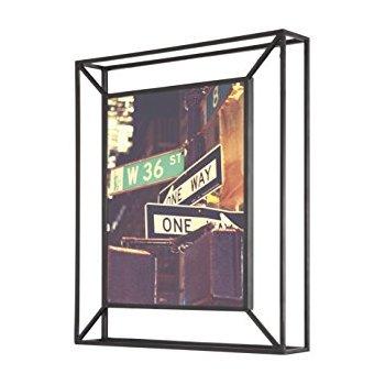 Umbra Matrix Metal Picture Frame, 8 by 10-Inch, Black