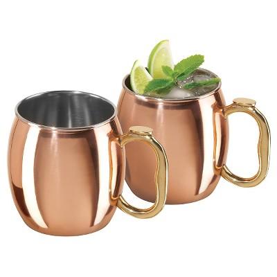 Product description page - OGGI 20oz Moscow Mule Mug - Copper - Set of 2