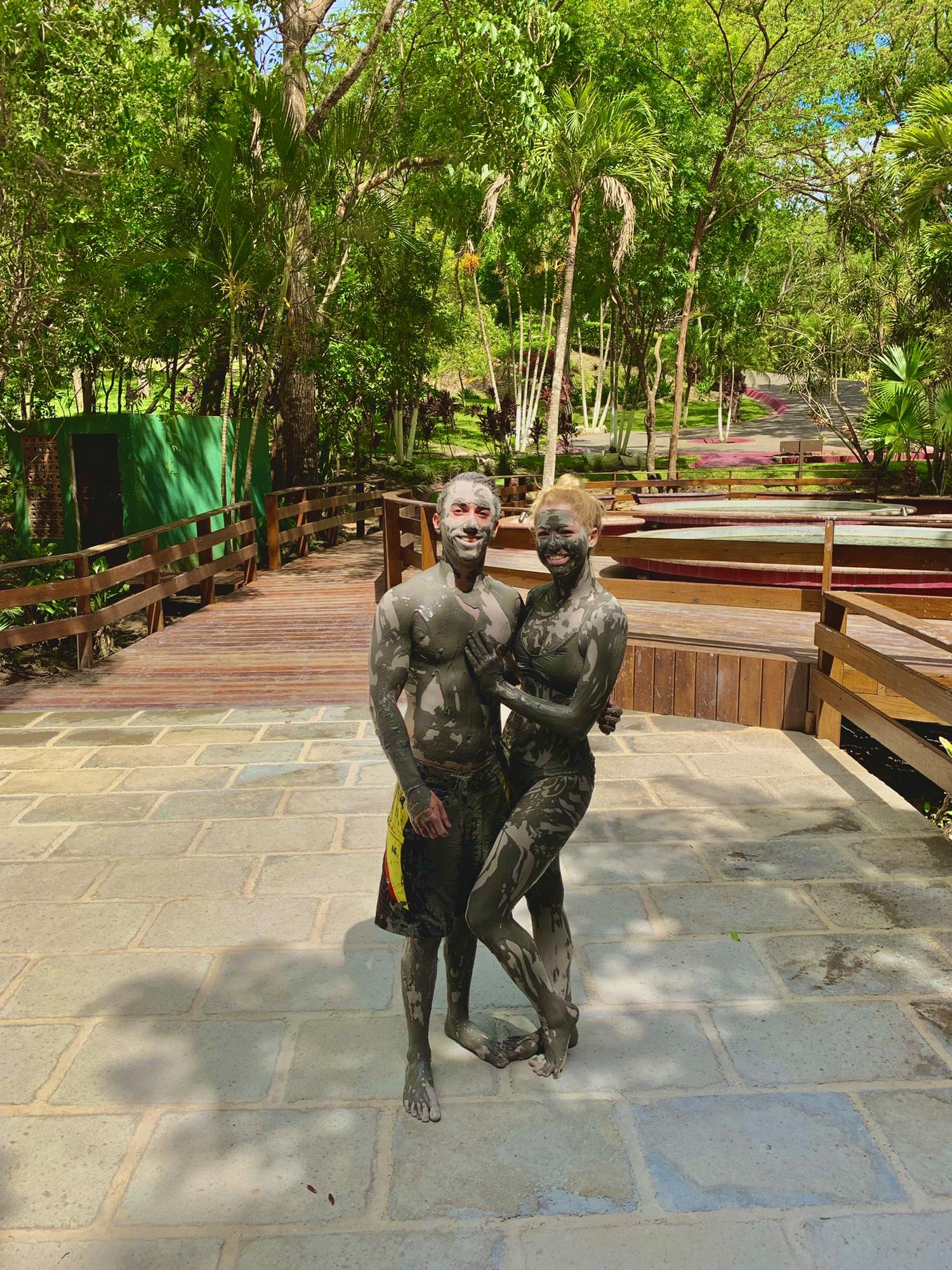 Mud baths in Costa Rica