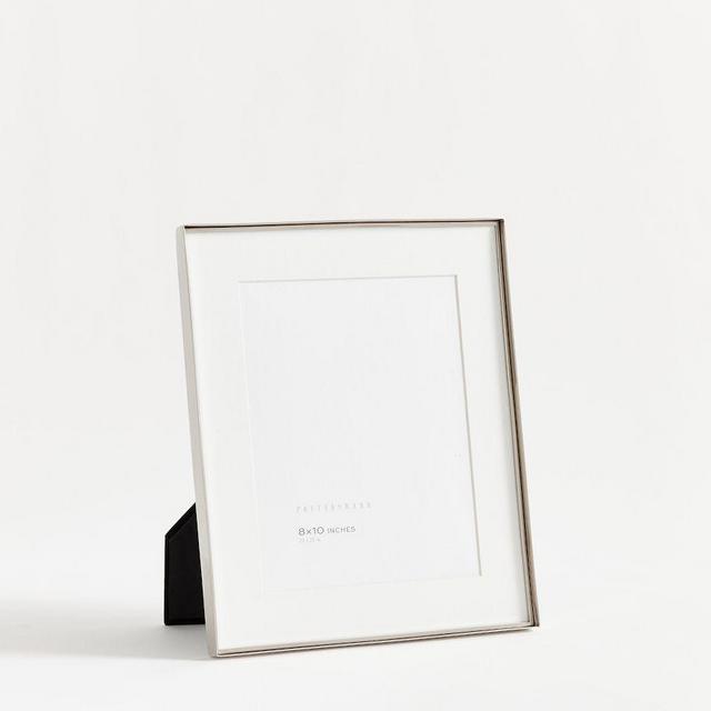 Stowe Modern Metal Frame, 11x13 Frame (8x10 Opening) - Silver
