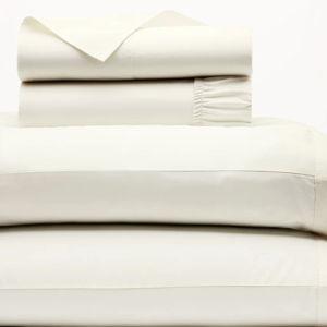 Luxury Signature Hemmed Sheet Set in Cream | Boll & Branch
