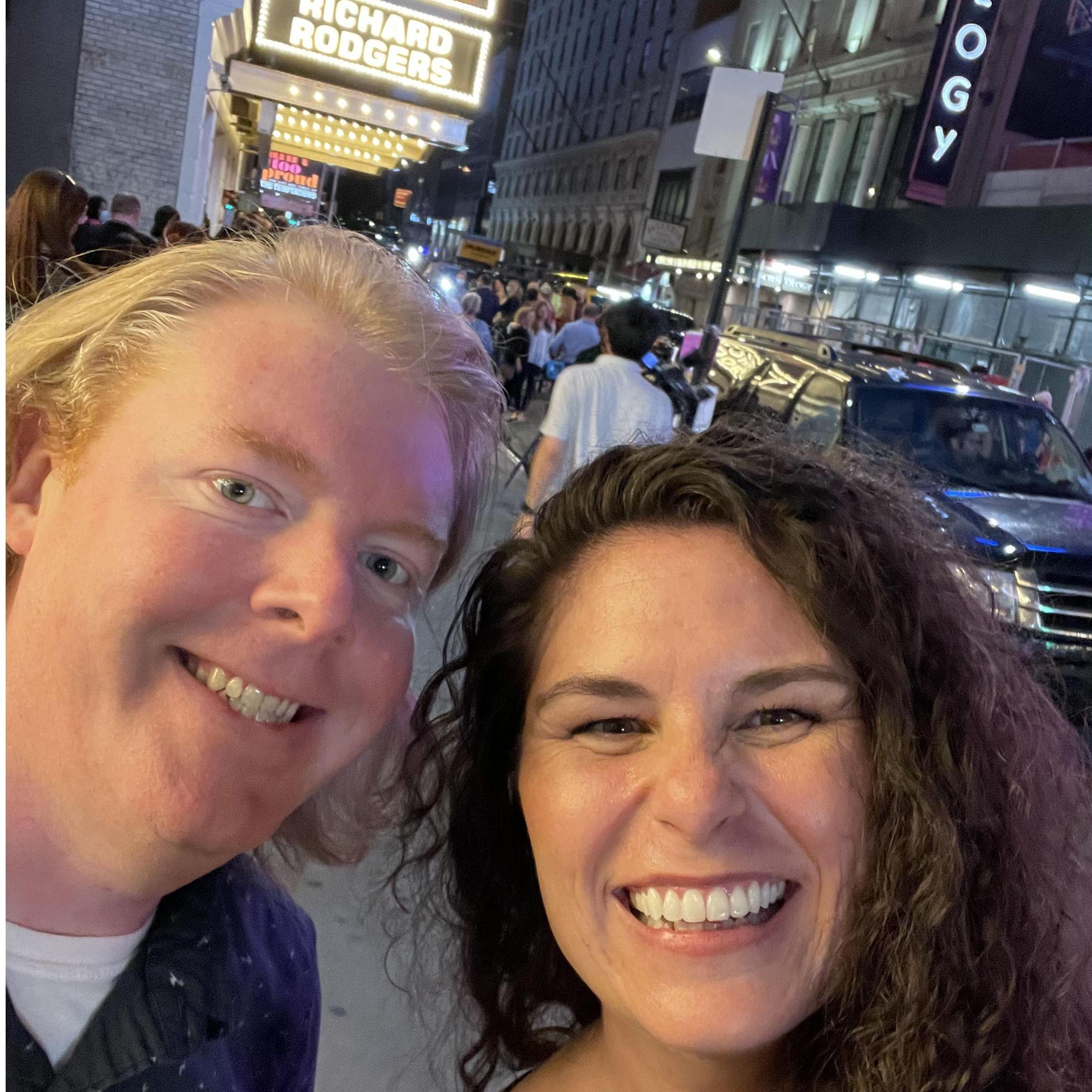 Hamilton's re-opening night!