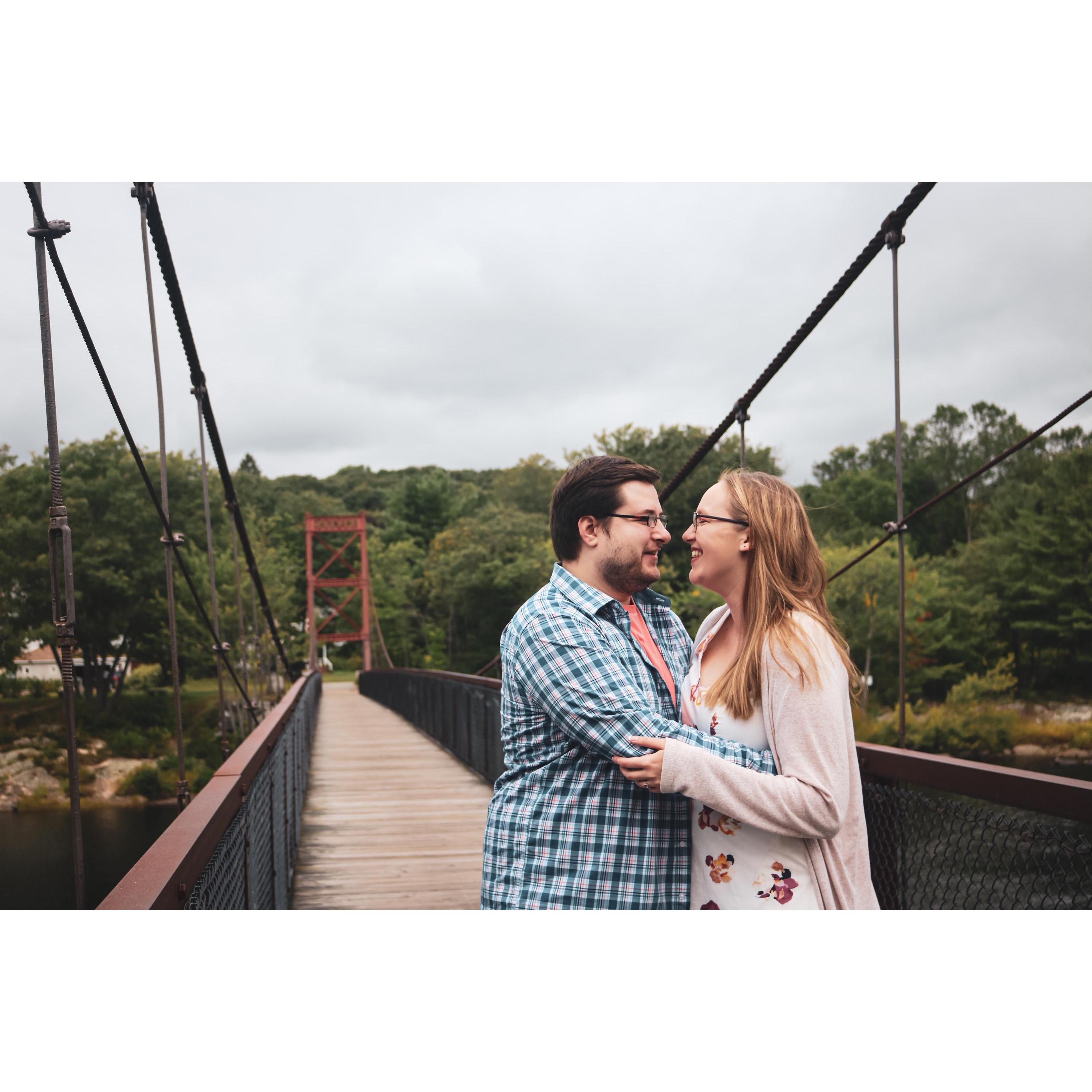 Adam and Corynne met in their last years of high school.