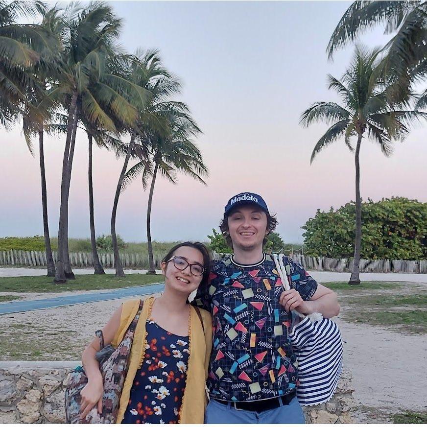 In Miami beach!