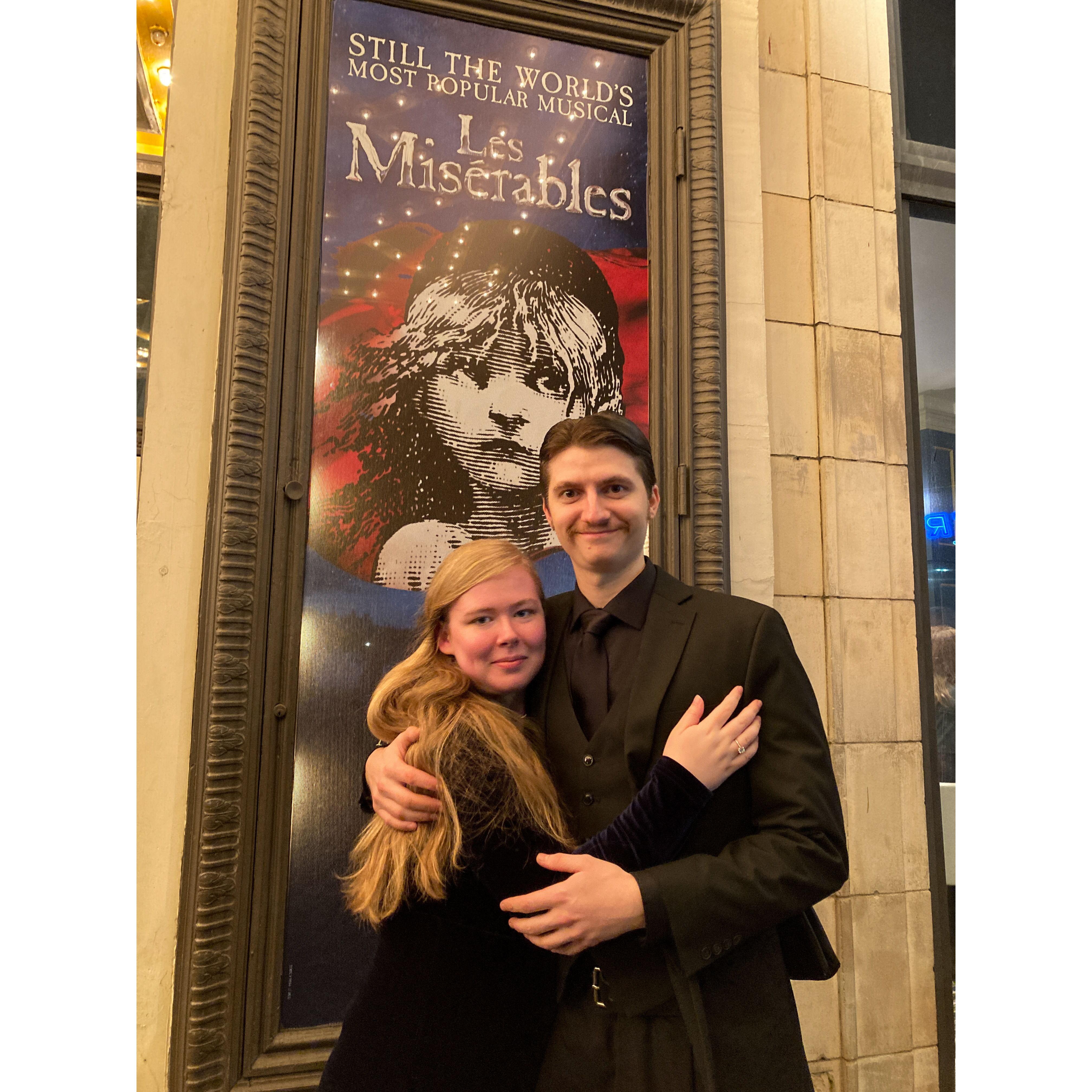 Our first show at Orpheum Memphis together!