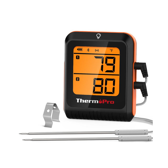 ThermoPro Pack of 1 TP920W 500' Range Smart Bluetooth Meat Food Thermometer