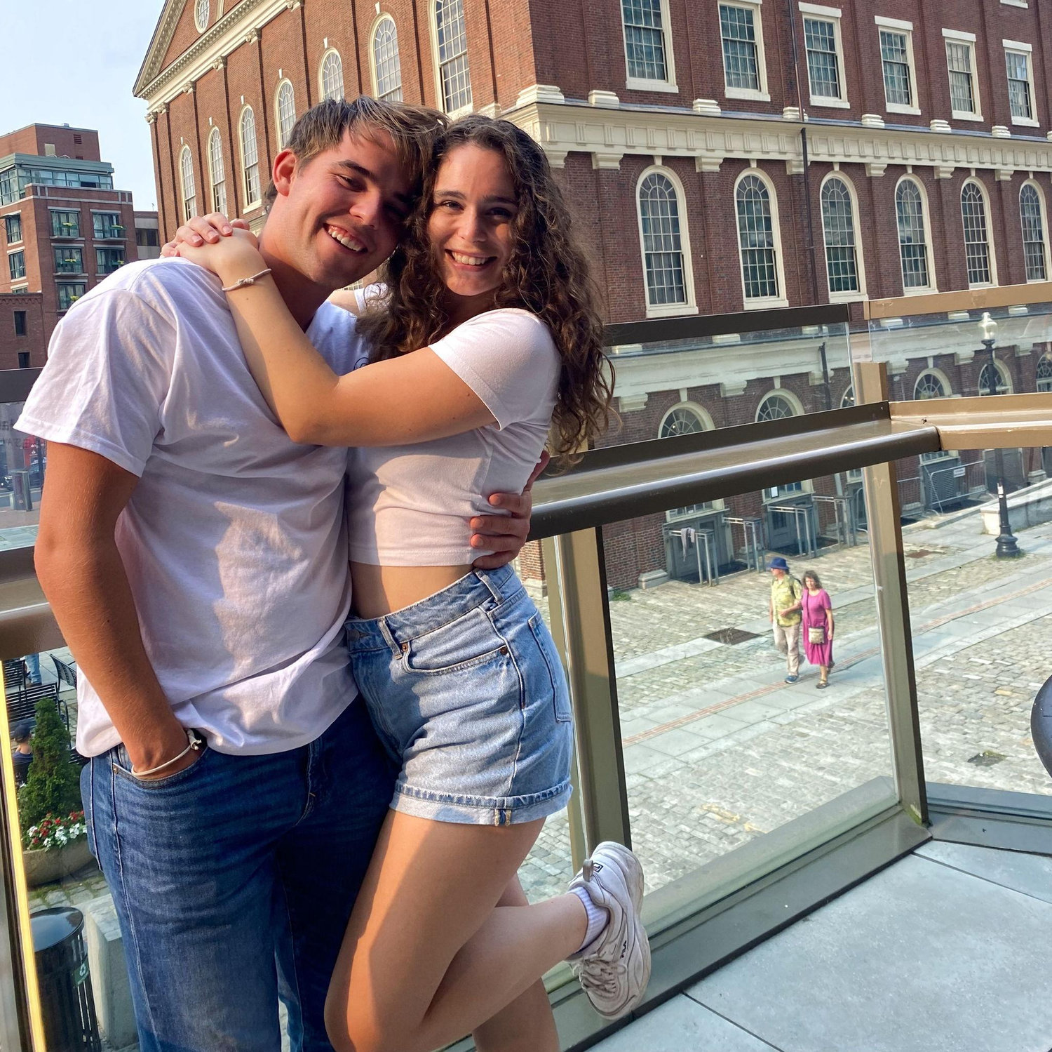 Max's first time in Boston!!