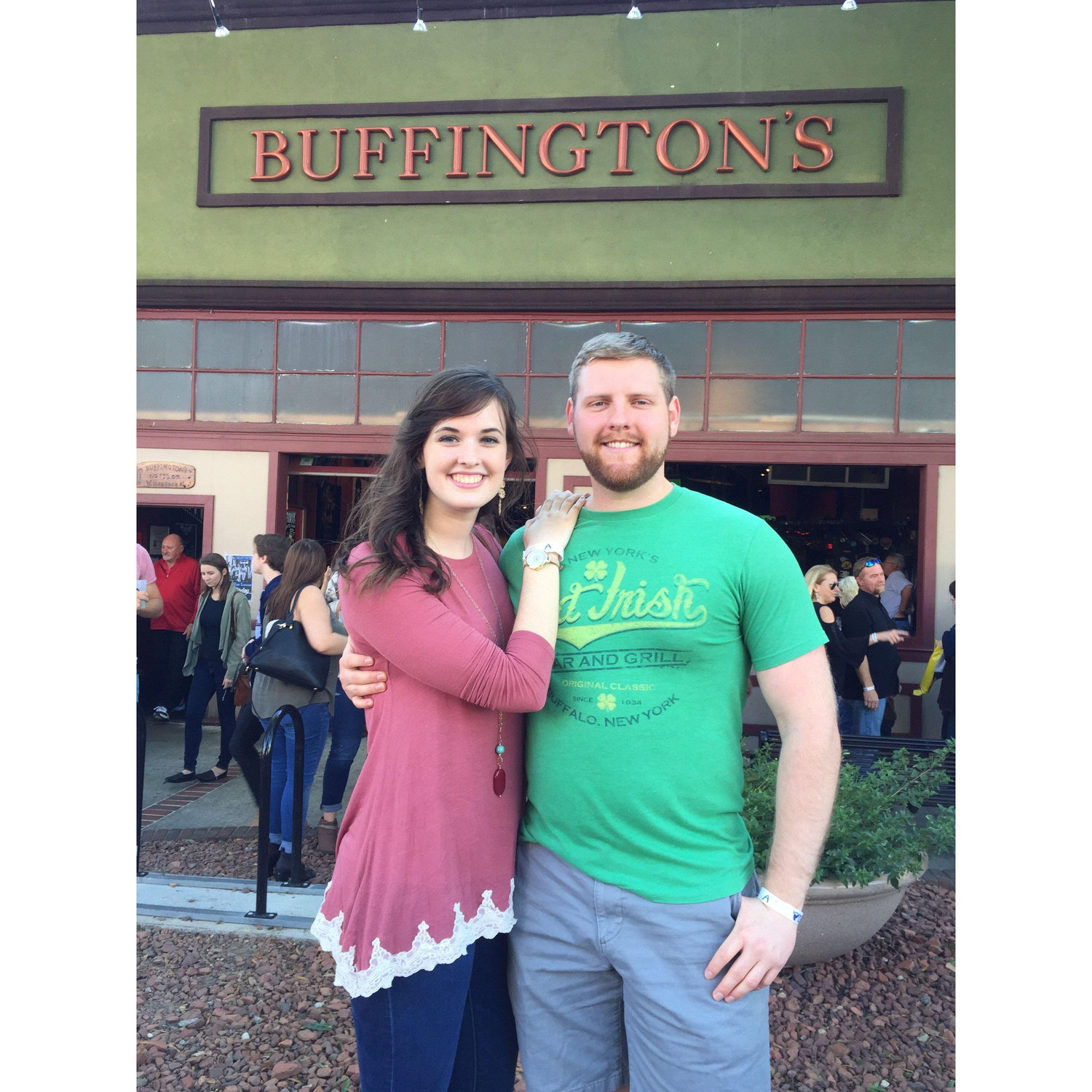 Where we met: Buffingtons