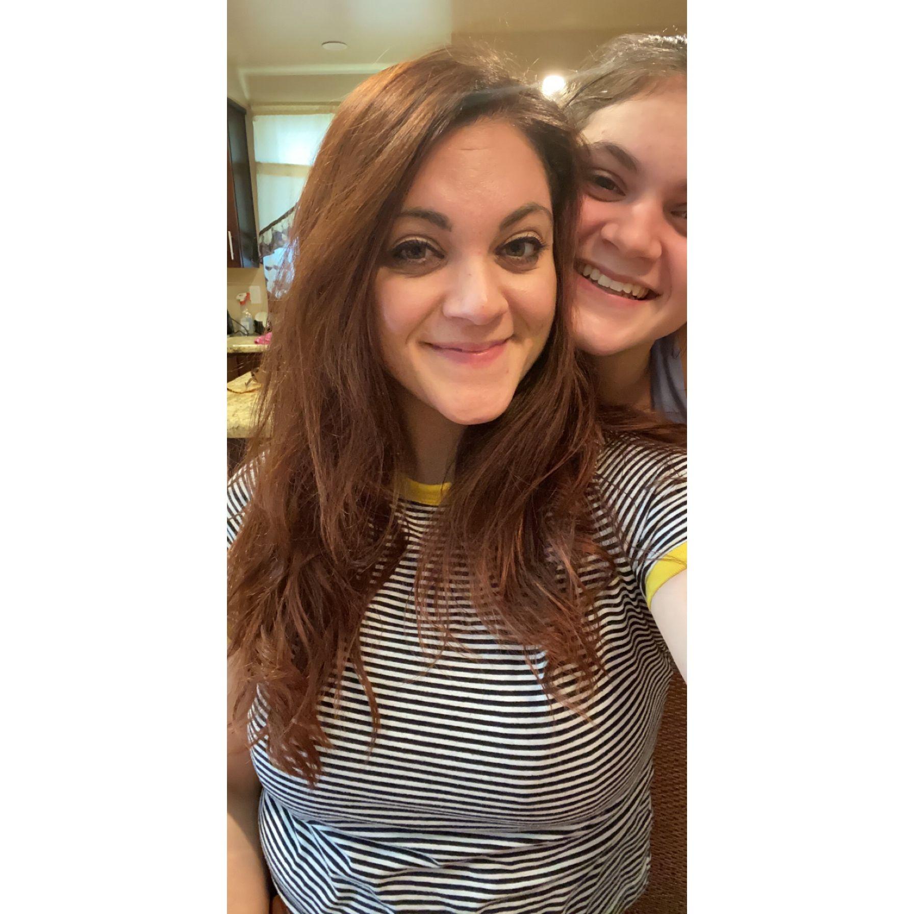 Carissa and her sister Gabrielle