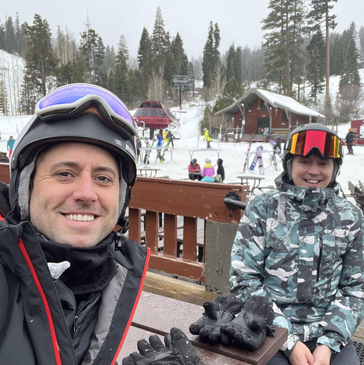 Skiing in Tahoe