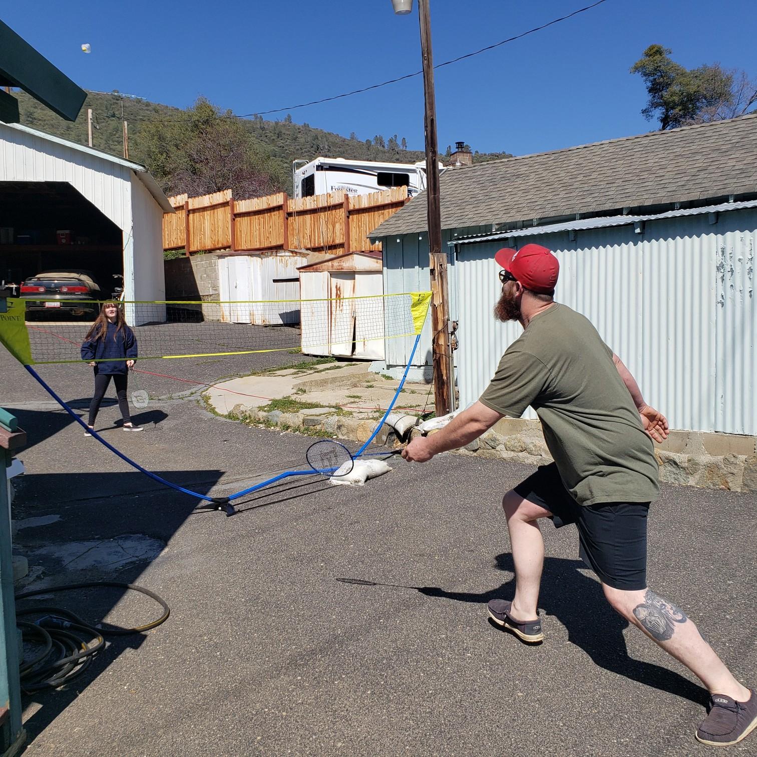 Spring 2021 - Quarantine Badminton