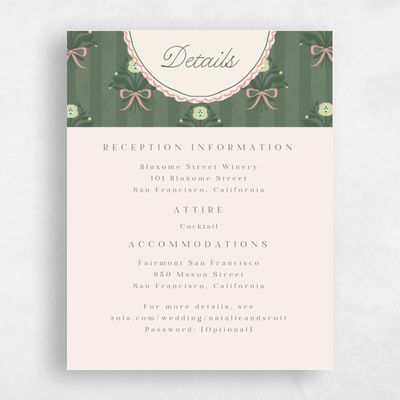 Green Wedding Enclosure - Clematide