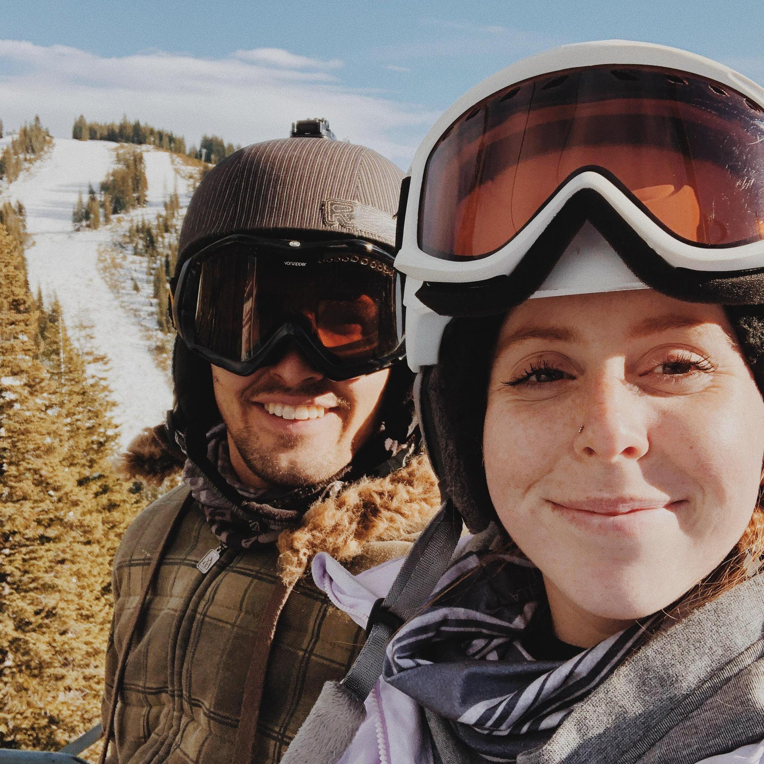 hitting the slopes