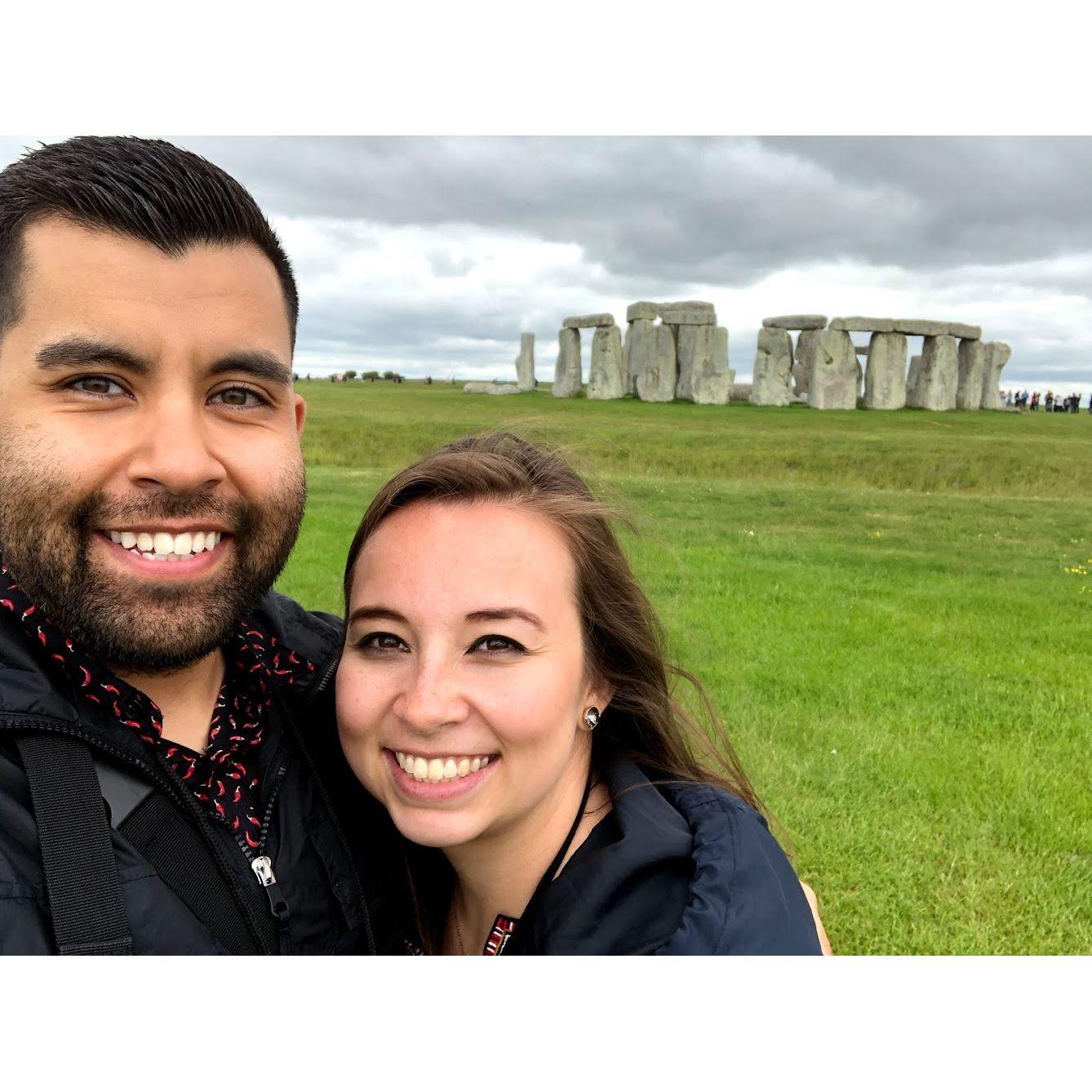 Perfect way to end our Euro Trip -  going to see Stonehenge! (May 2019)