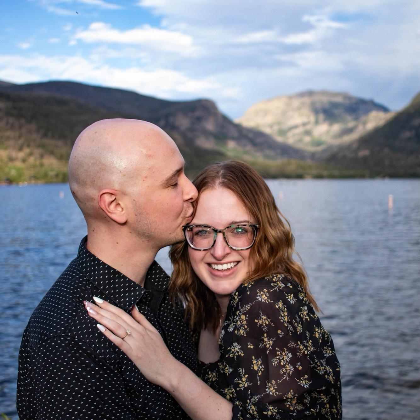 The tears in Meg's eyes say it all!